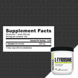 NutraBio Tyrosine Powder