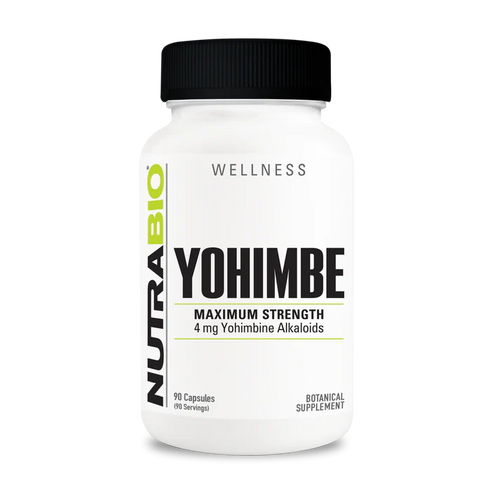 NutraBio Yohimbe (4 mg)