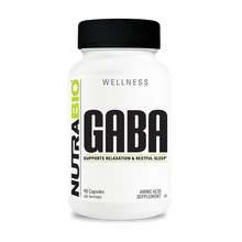 Load image into Gallery viewer, NutraBio GABA (500 mg)