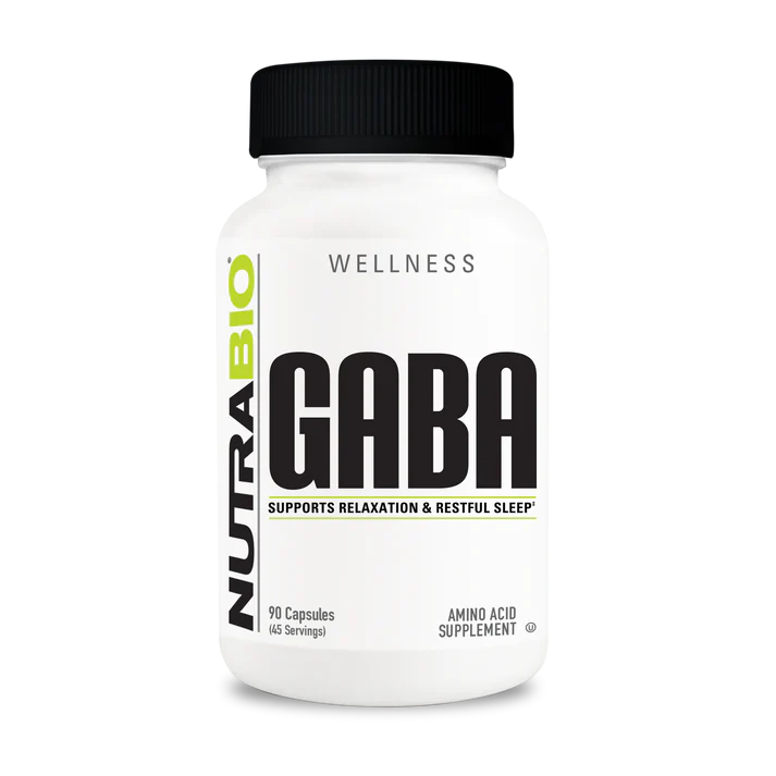 NutraBio GABA (500 mg)