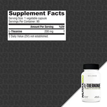 Load image into Gallery viewer, NutraBio L-Theanine (200 mg)