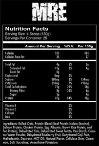 MRE- Meal Replacement